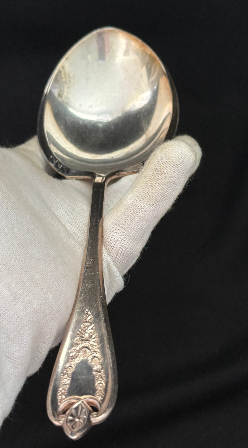 1847 Rogers Bros Old Colony Silverplate Flatware Spoon Fork Serving Set of 3