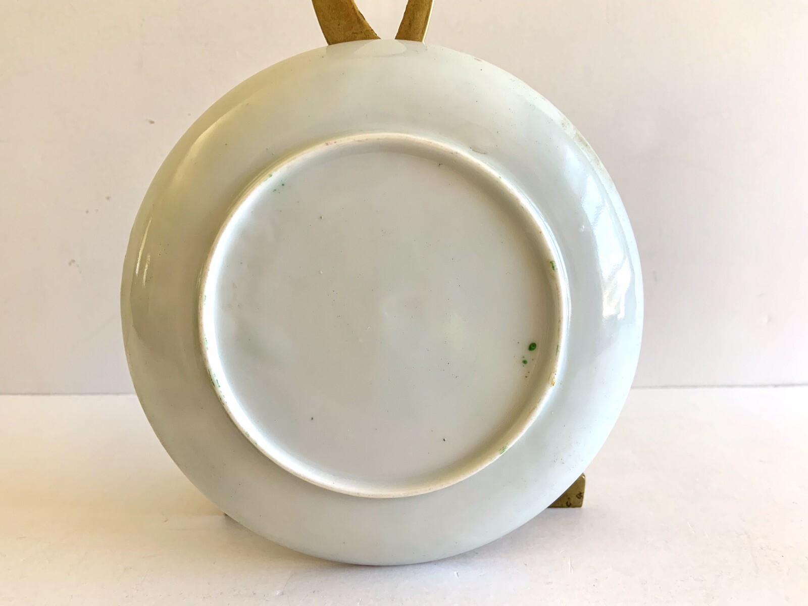 Antique ROSE MEDALLION CHINESE 5.5”. SAUCER PLATE (1850-1899)