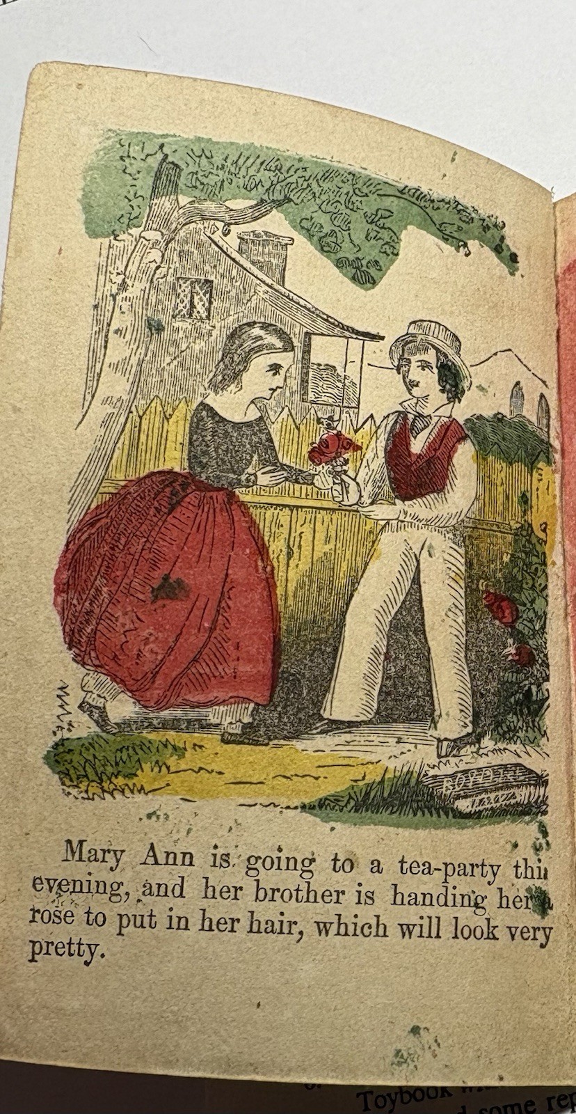 (Alphabet) “Pictured A, B, C”. Philadelphia: Fisher And Brother circa 1840