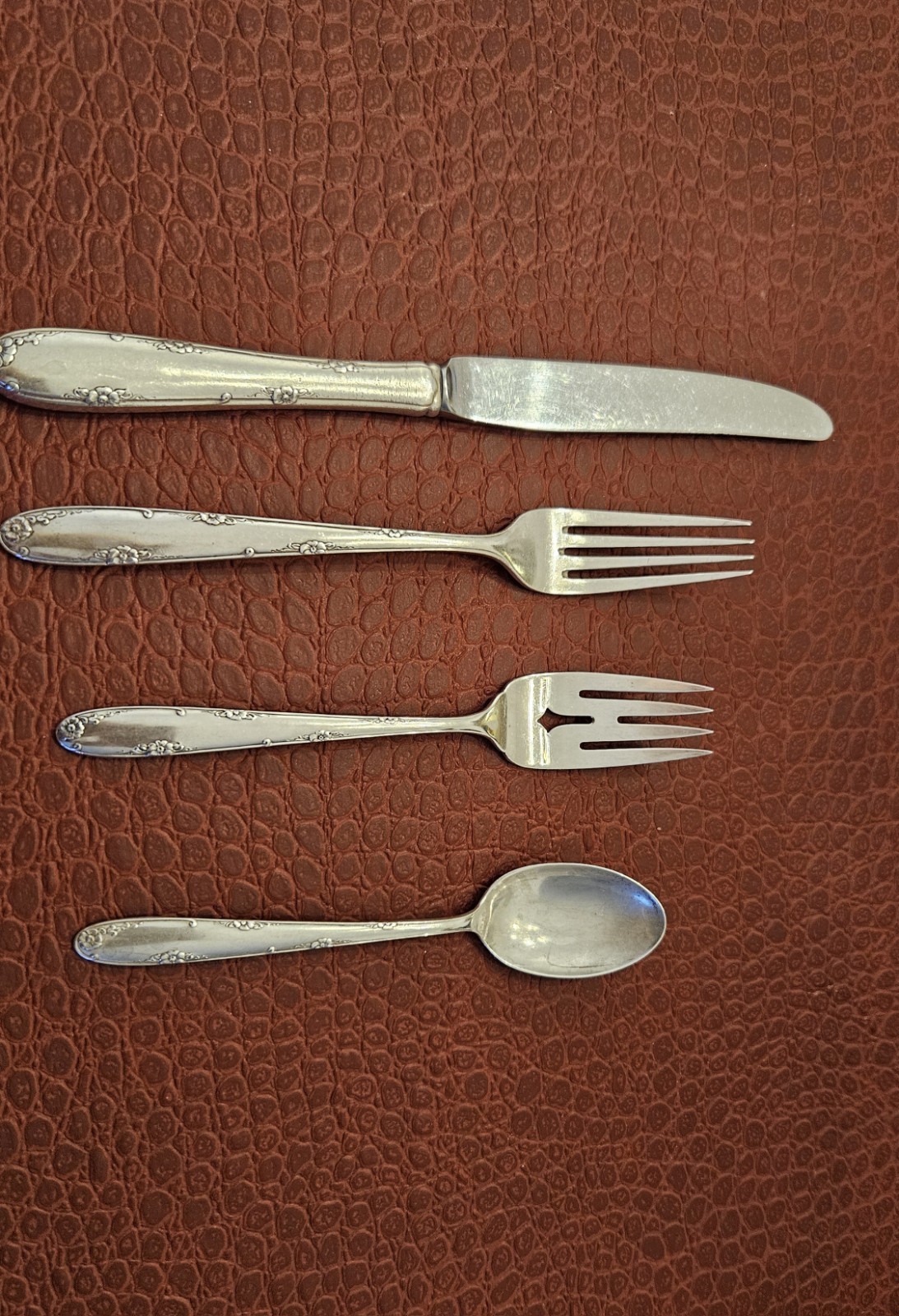 4 piece Towle Madeira sterling silver place setting