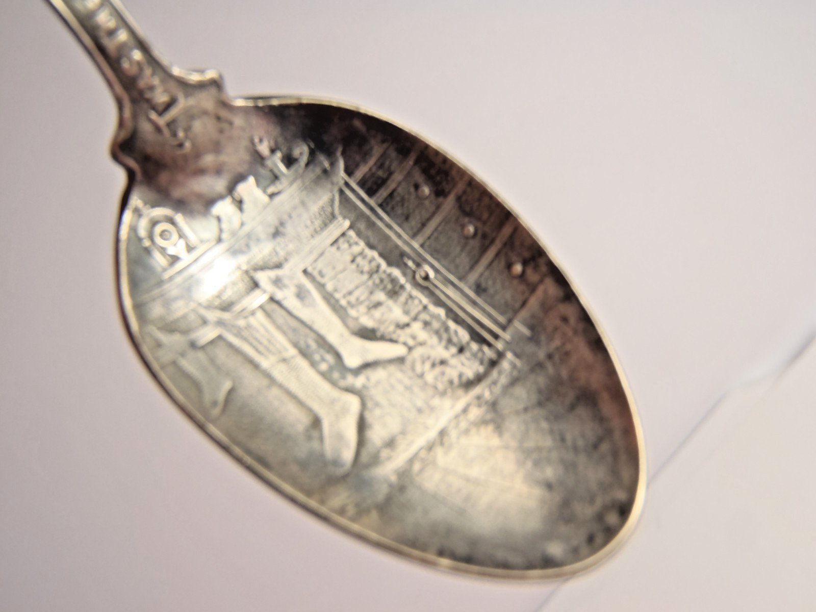 Sterling Siver Gorham Santa “Twas the Night Before Christmas” Demitasse Spoon