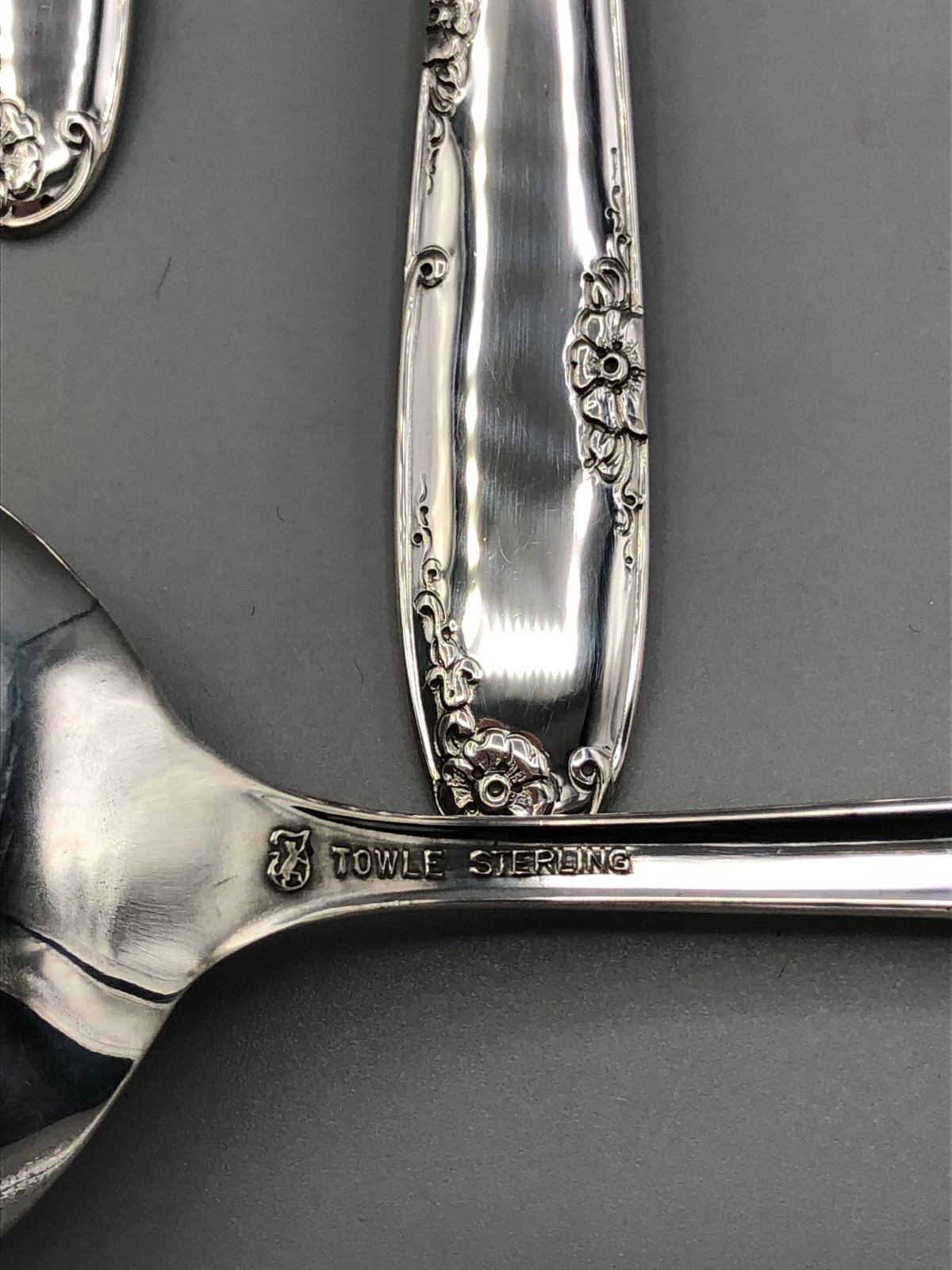 Madeira by Towle Sterling Silver set of 4 Cream Soup Spoons 6 3/8″