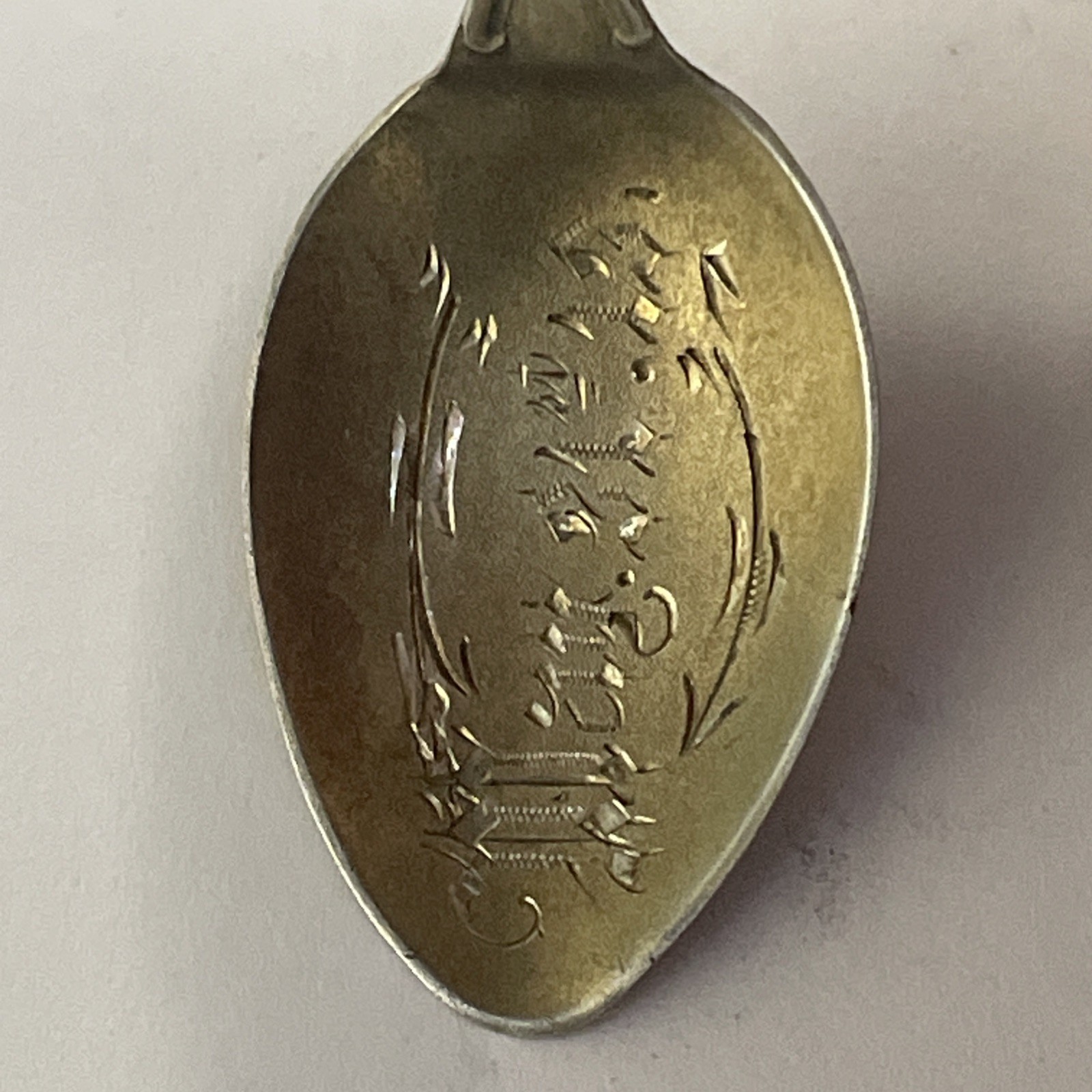 Flower Sterling Dated May 31st (19)13 Vintage Souvenir Spoon Collectible