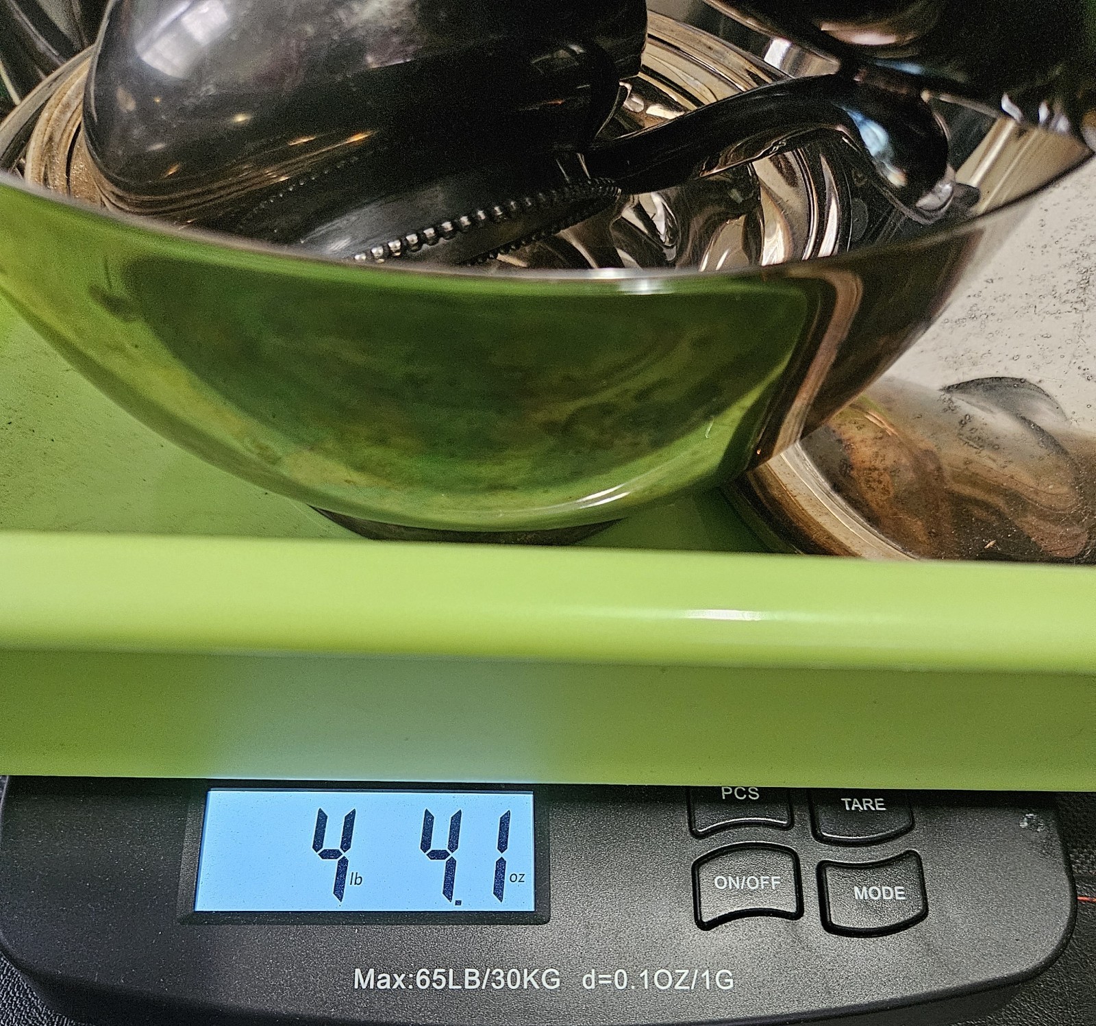 Vintage Silver Plate/Silver Blend Lot Of 6 Pcs. – 4.25 Lbs Scrap Silver