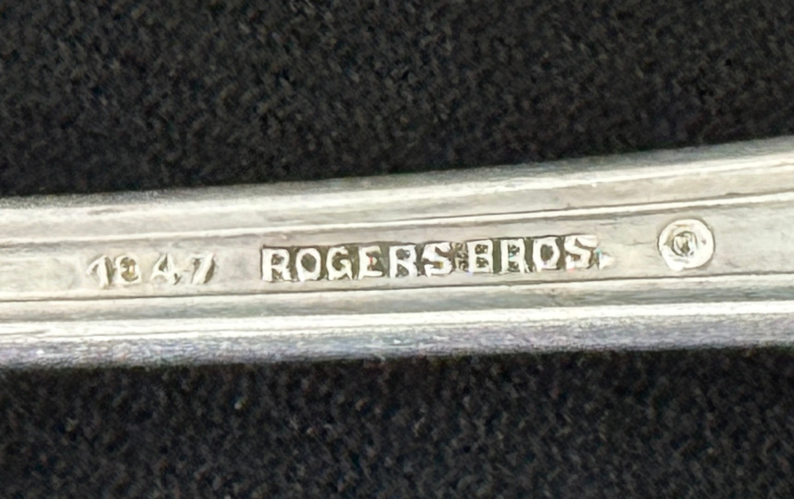1847 Rogers Bros Old Colony Silverplate Flatware Spoon Fork Serving Set of 3
