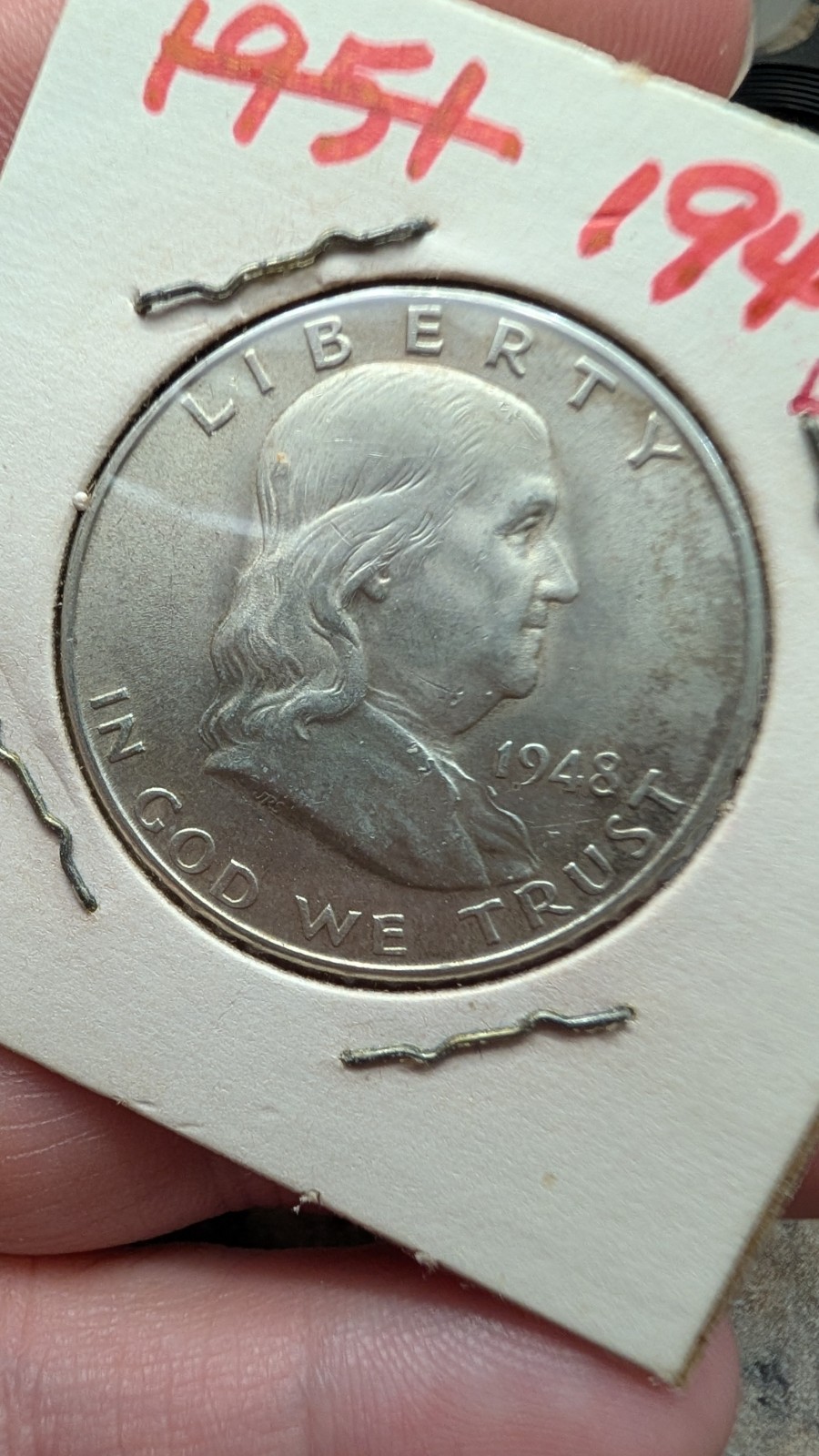 1948 Franklin Half Dollar Silver