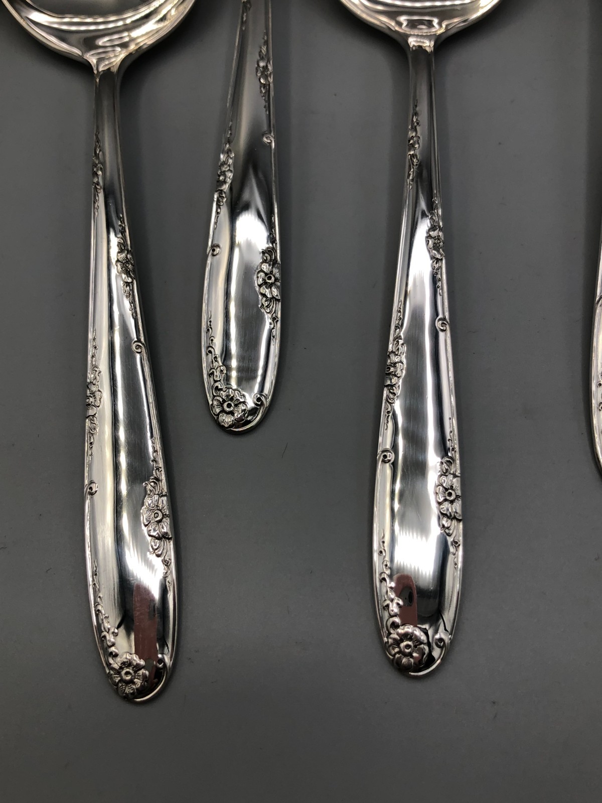 Madeira by Towle Sterling Silver set of 4 Cream Soup Spoons 6 3/8″