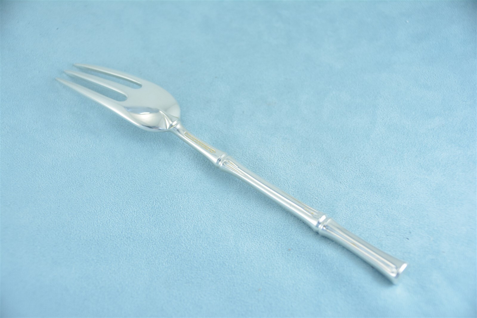 Tiffany Bamboo Sterling Silver 7-3/8″ Dinner Fork No Monogram