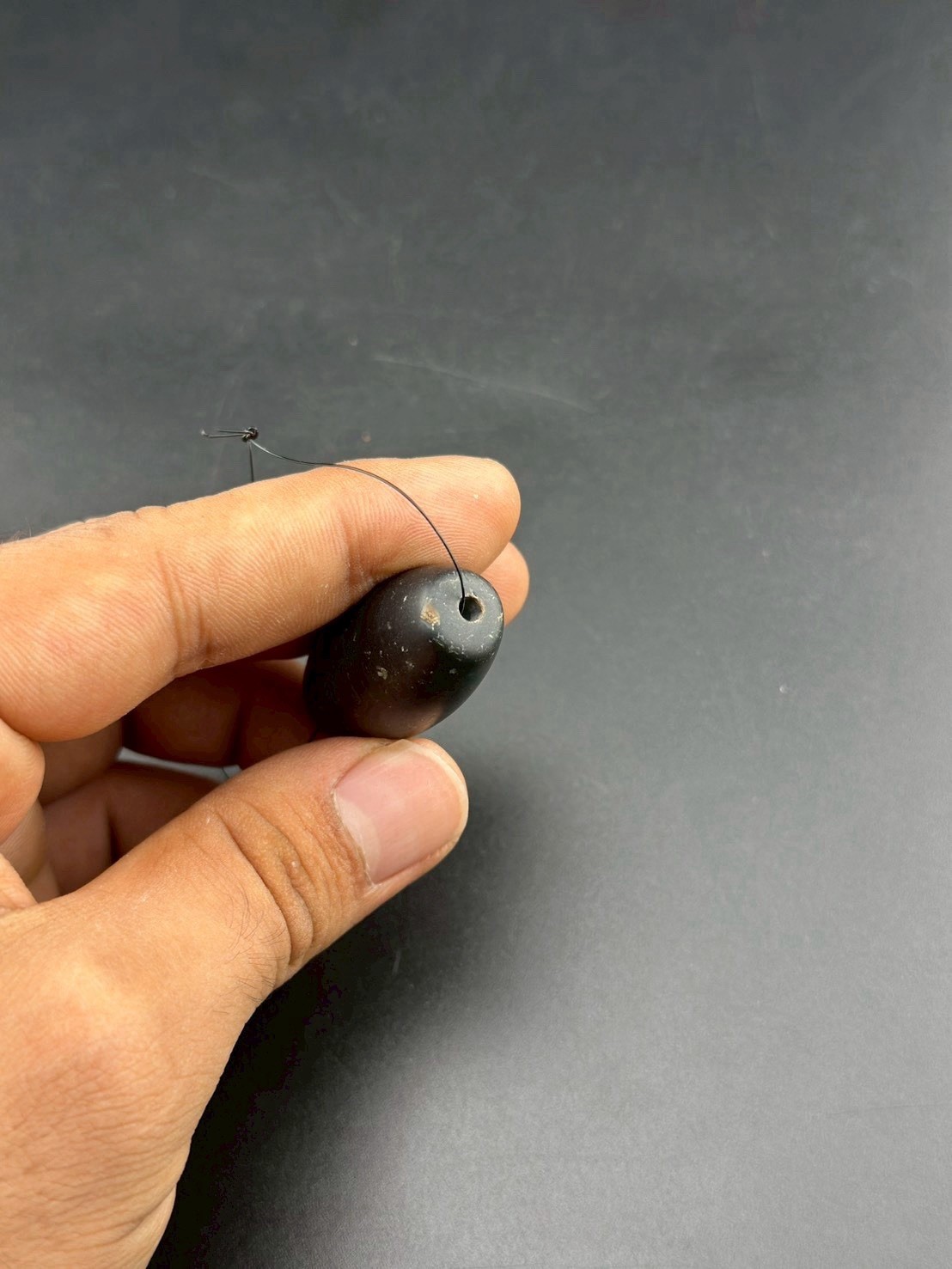 Genuine Ancient Tibetan Himalayan Agate Sulaimani Dzi Bead