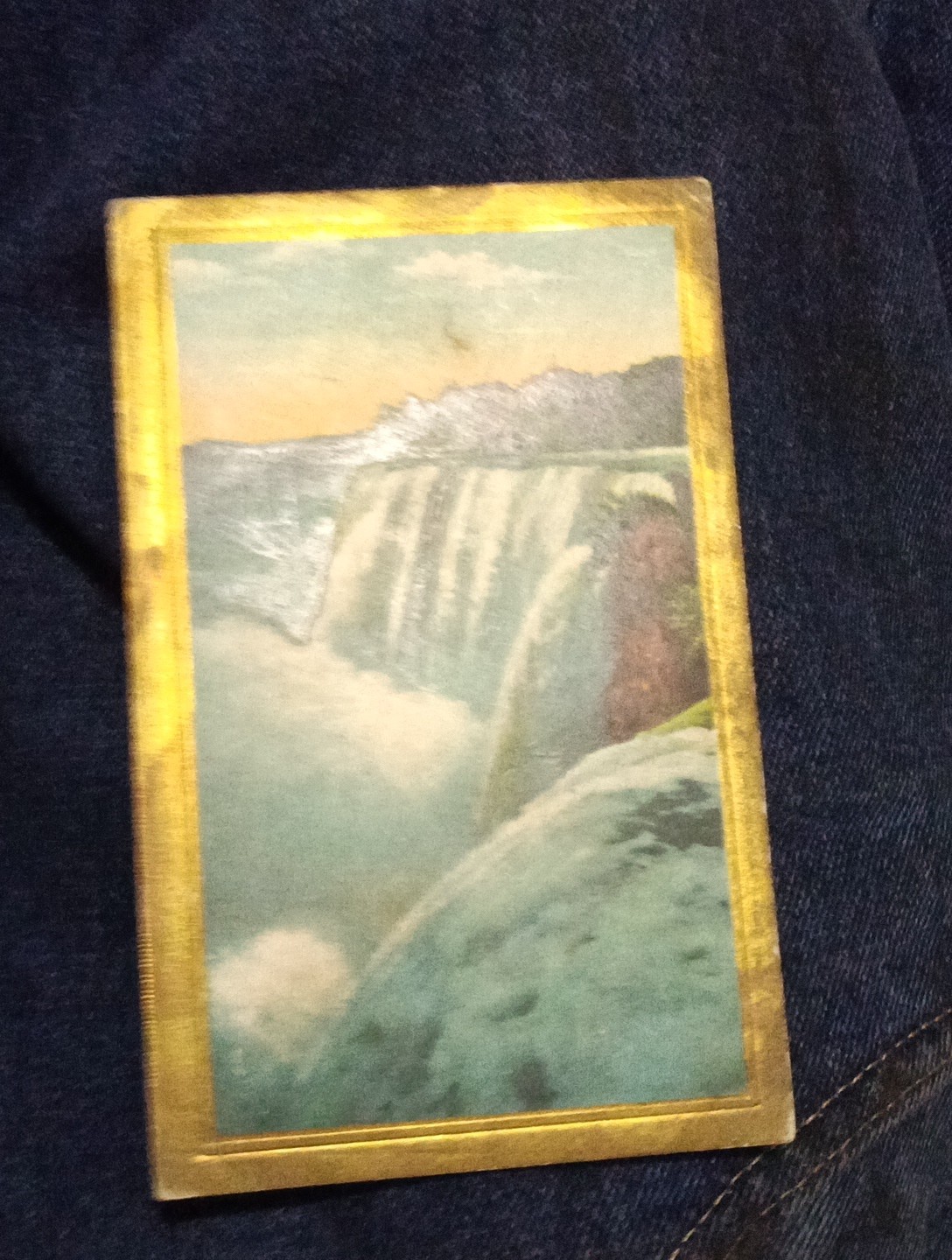 1910 Postcard Of Some Waterfall Yes I’ll Know Yeah That’s All I Know