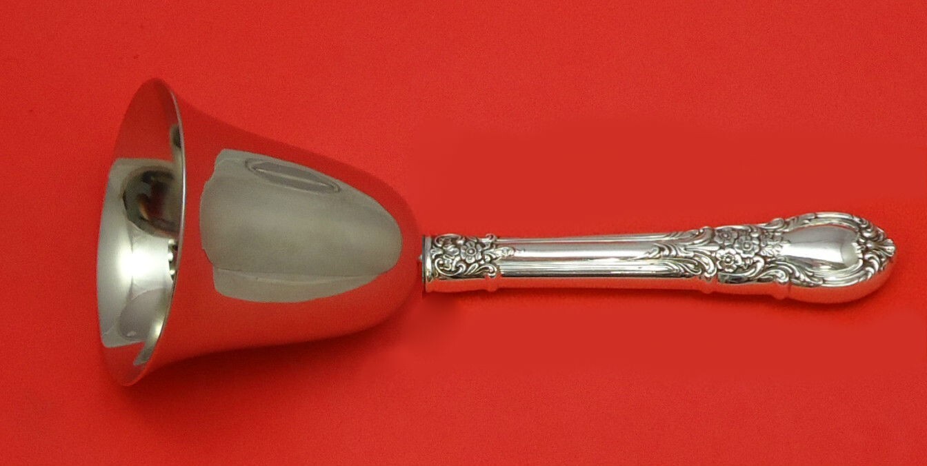 American Victorian by Lunt Sterling Silver Dinner Bell HH WS 7″ Custom Made