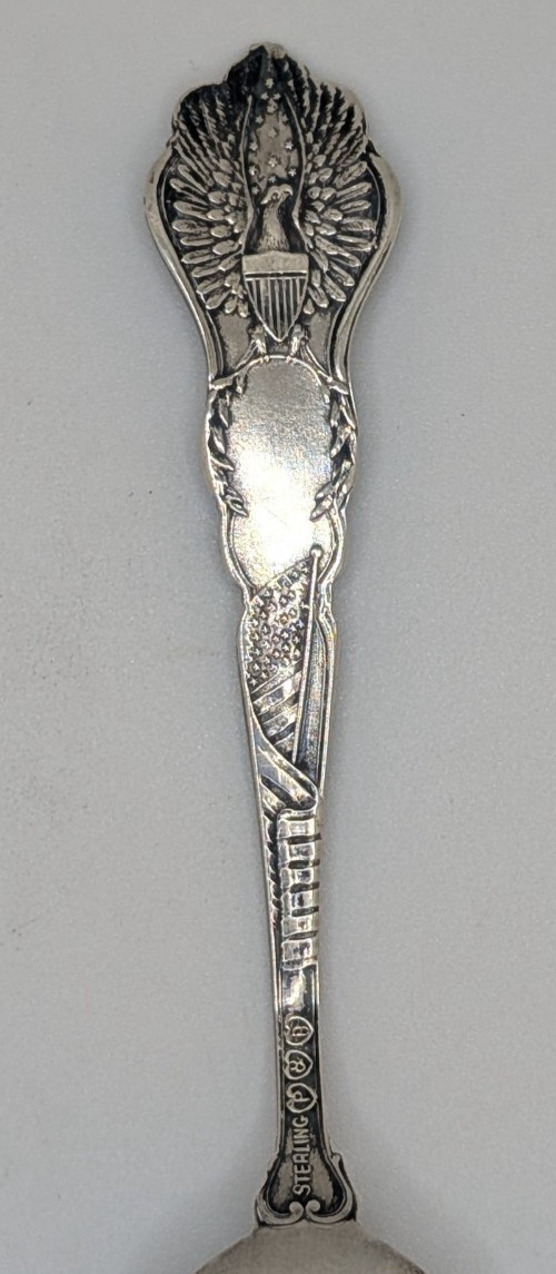Antique Sterling Silver Souvenir Spoon “San Francisco, CA” Cliff House 18 grams