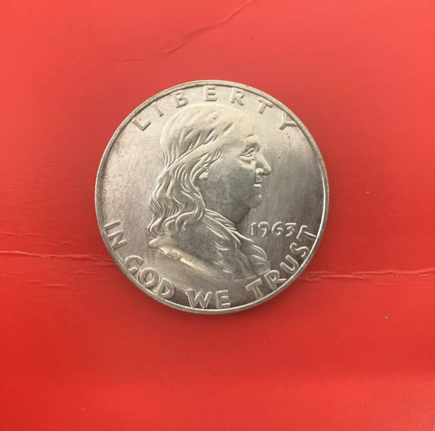 1963 Franklin Half DolIar – Choice Gem Brilliant Unc Lustrous