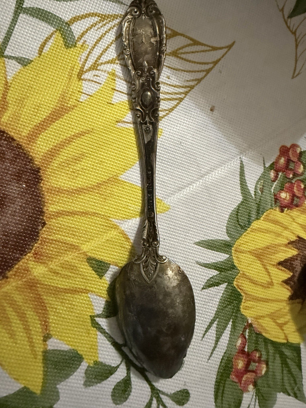 ANTIQUE TOWLE STERLING SILVER SMALL SPOON 17.06 GRAMS RESTORATION OR MELT DOWN