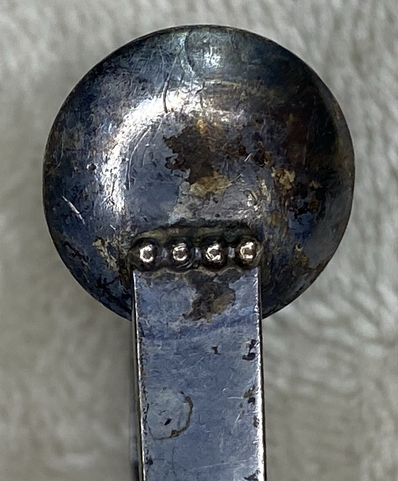 Antique Sterling Silver Sugar Tongs Twist Twisted Handle