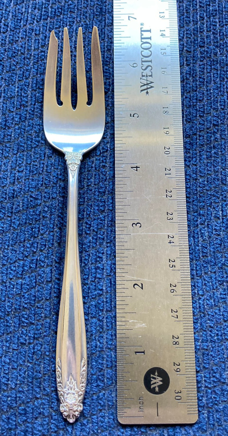 Salad Fork, 6-5/8” Prelude by International Sterling Silver, no mono