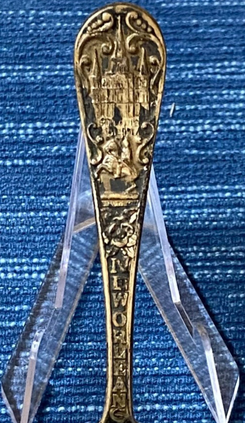 New Orleans JWR Sterling Silver Souvenir Spoon 10g 38B
