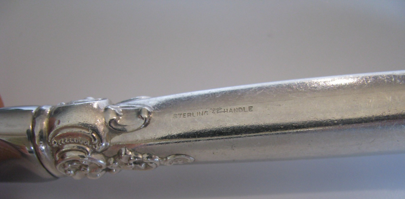 Wallace Sterling Silver Grand Baroque 8 7/8” Dinner Knife, sold individually