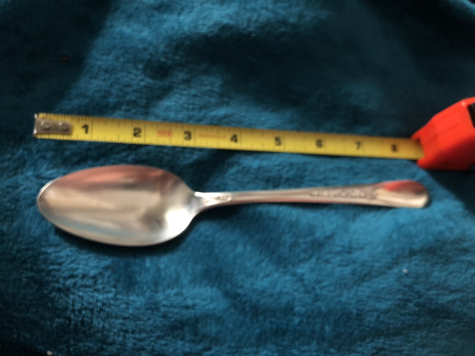 3 Rogers Silverplate Serving Spoon Tablespoon Art Deco 1941 Lady Anne Priscilla