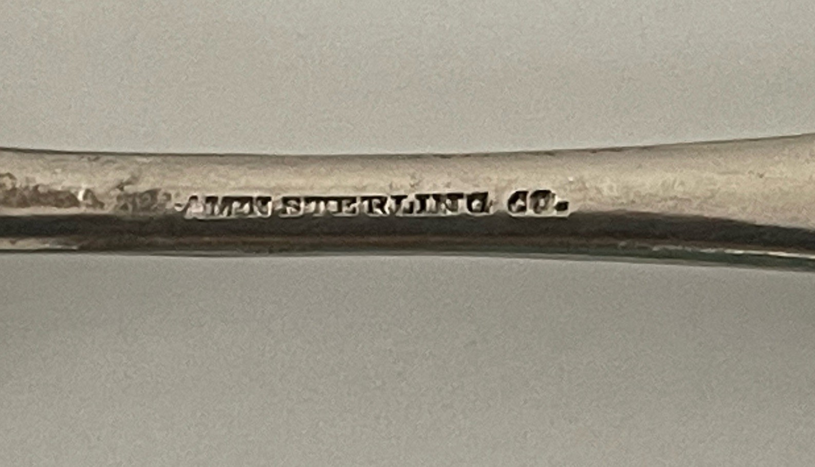 1876 USA Centennial Souvenir Spoon American Sterling Co., Silver plate, 6”