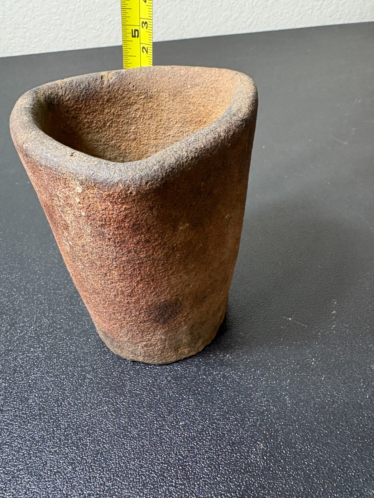 Antique Triangular Foundry Crucible date unknown
