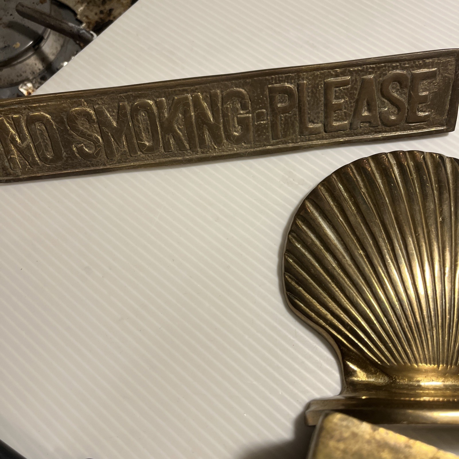 Lot 5 PCS Brass 6.5 Pounds Mixed Lot Vintage