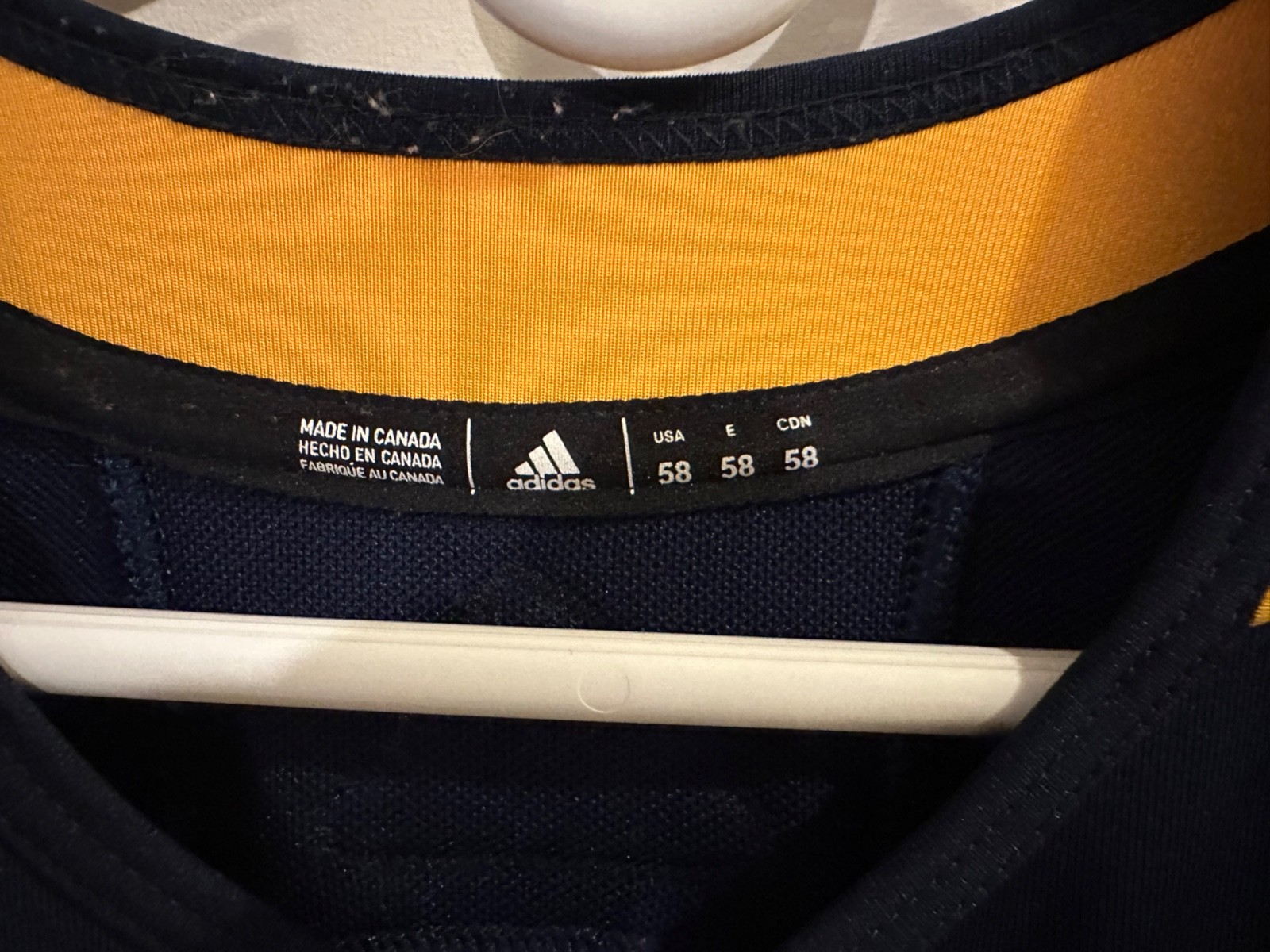 PRO AUTHENTIC 2023-24 SEASON Buffalo Sabres HOCKEY JERSEY SZ. 58
