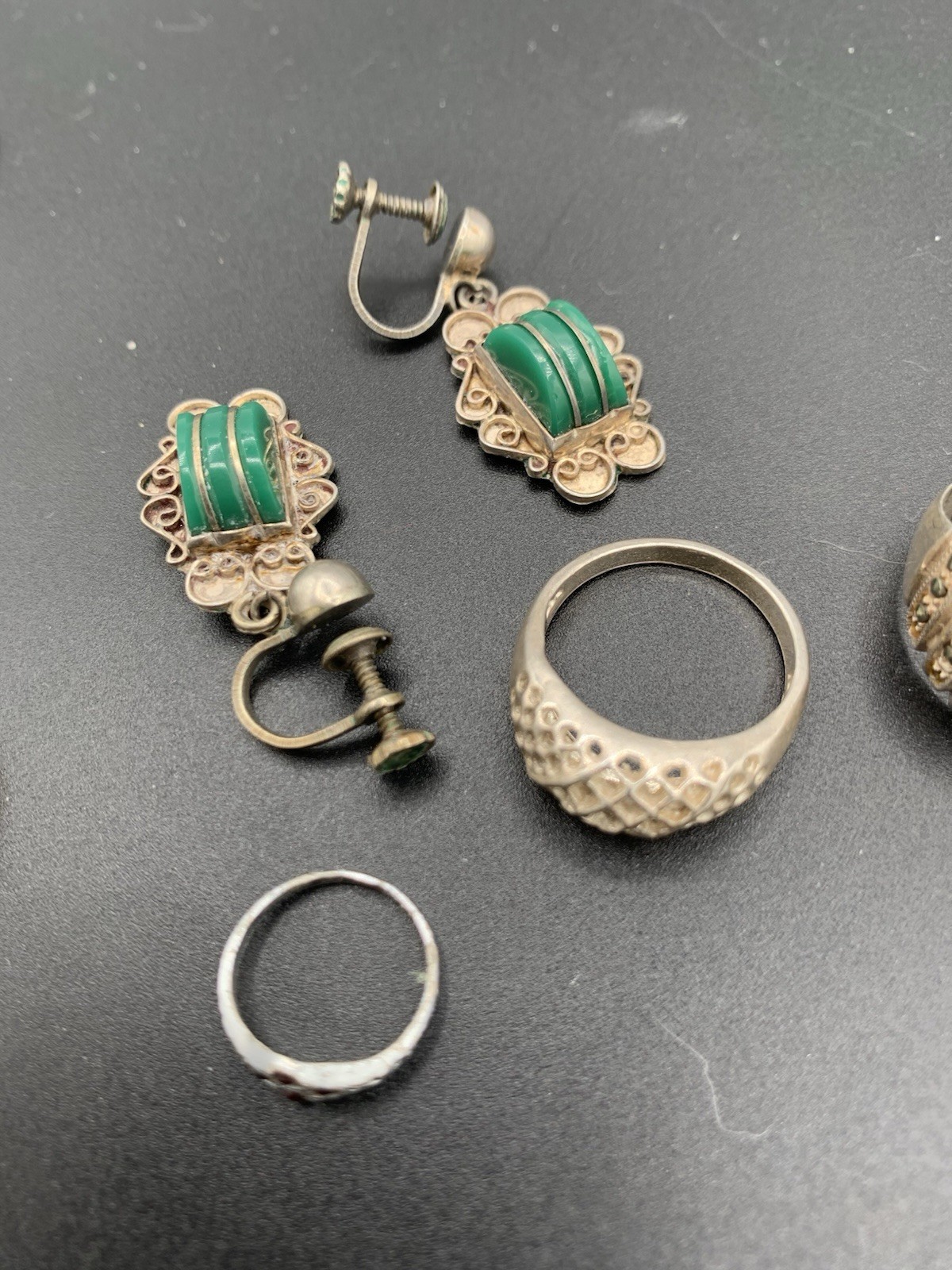 Marked sterling 9.25 silver mixed jewelry