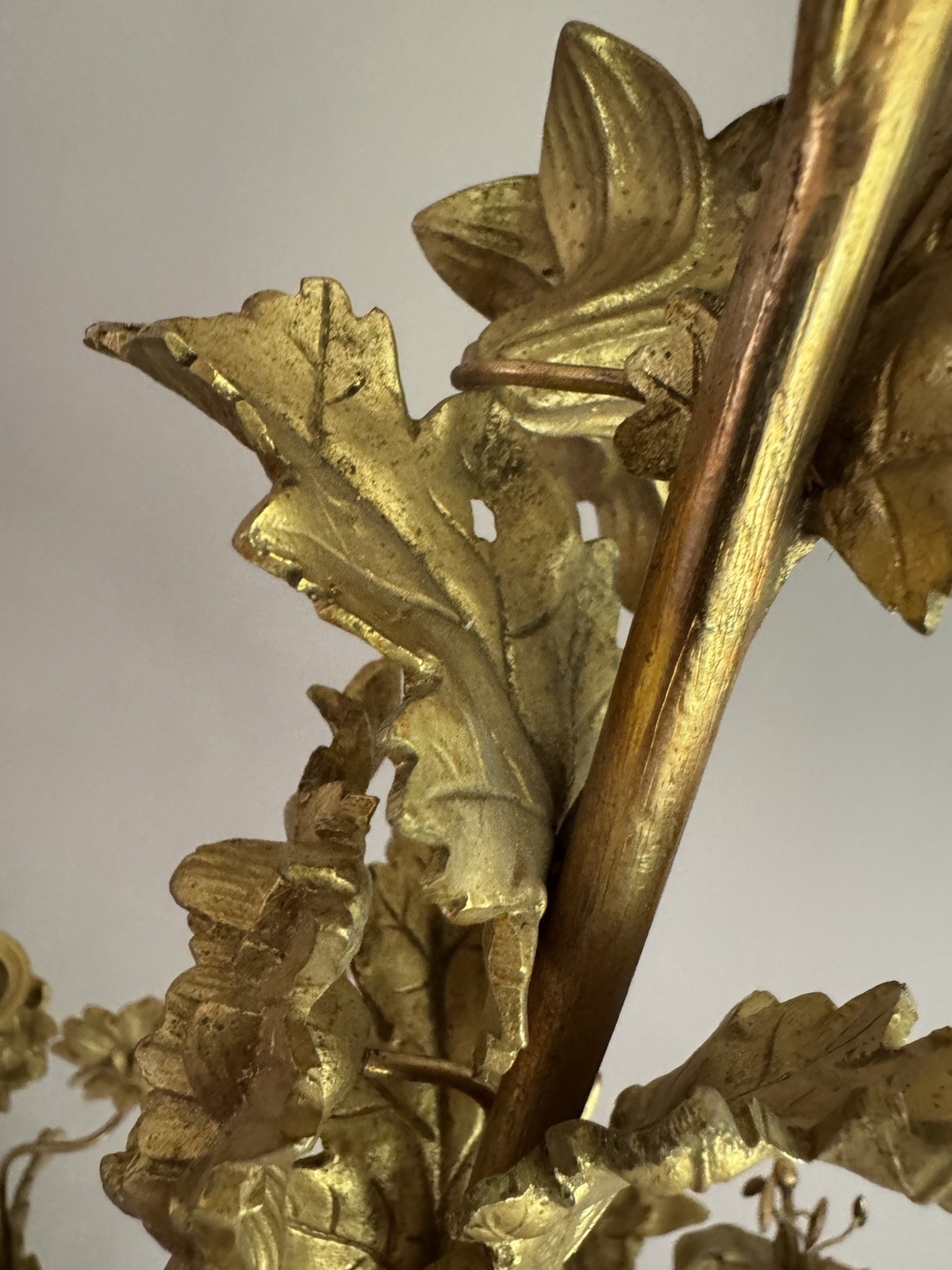 French Style Hanging Candelabra Chandelier Flowers