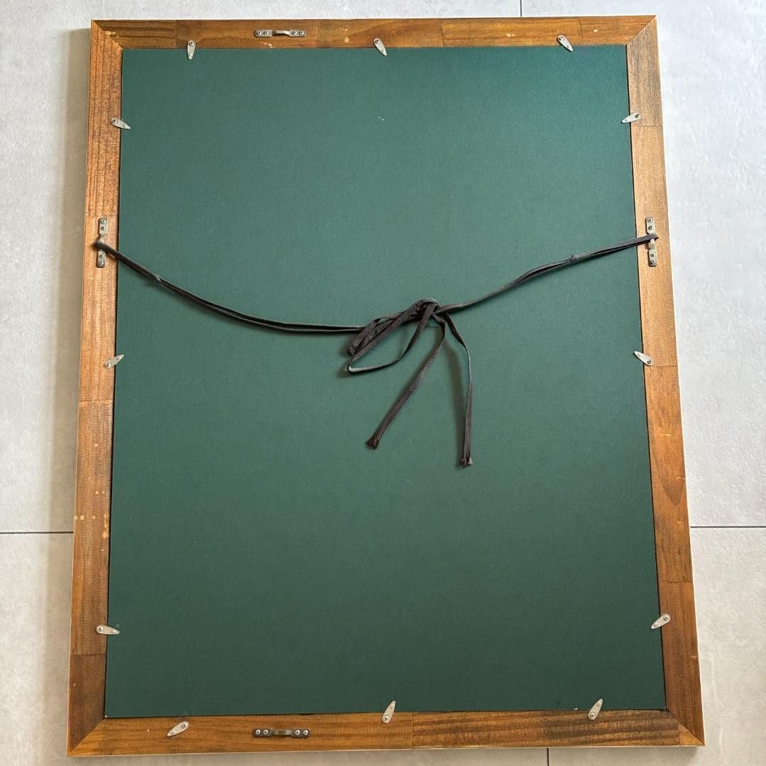 Ashley Manley Japanese Woodblock Print “Jabiru” A/P Edition Signed Authentic