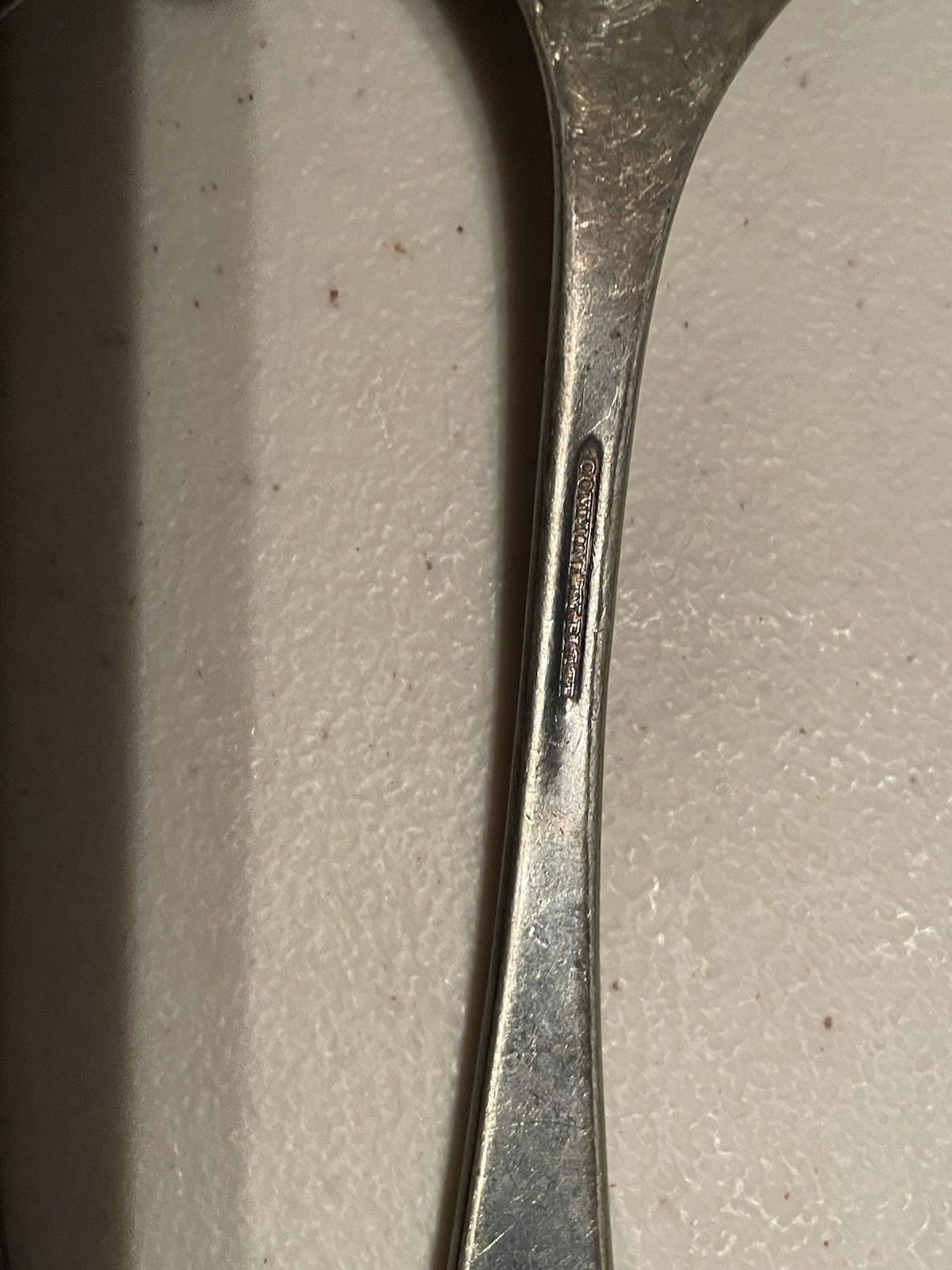 Antique Large Spoons Lot Of 8 Pieces