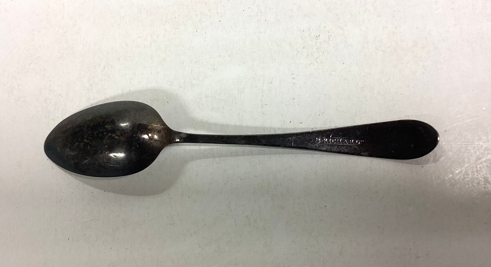 American Coin Silver Spoon ~ Samuel R. Richards, Jr. ~ Philadelphia Pa. c. 1793