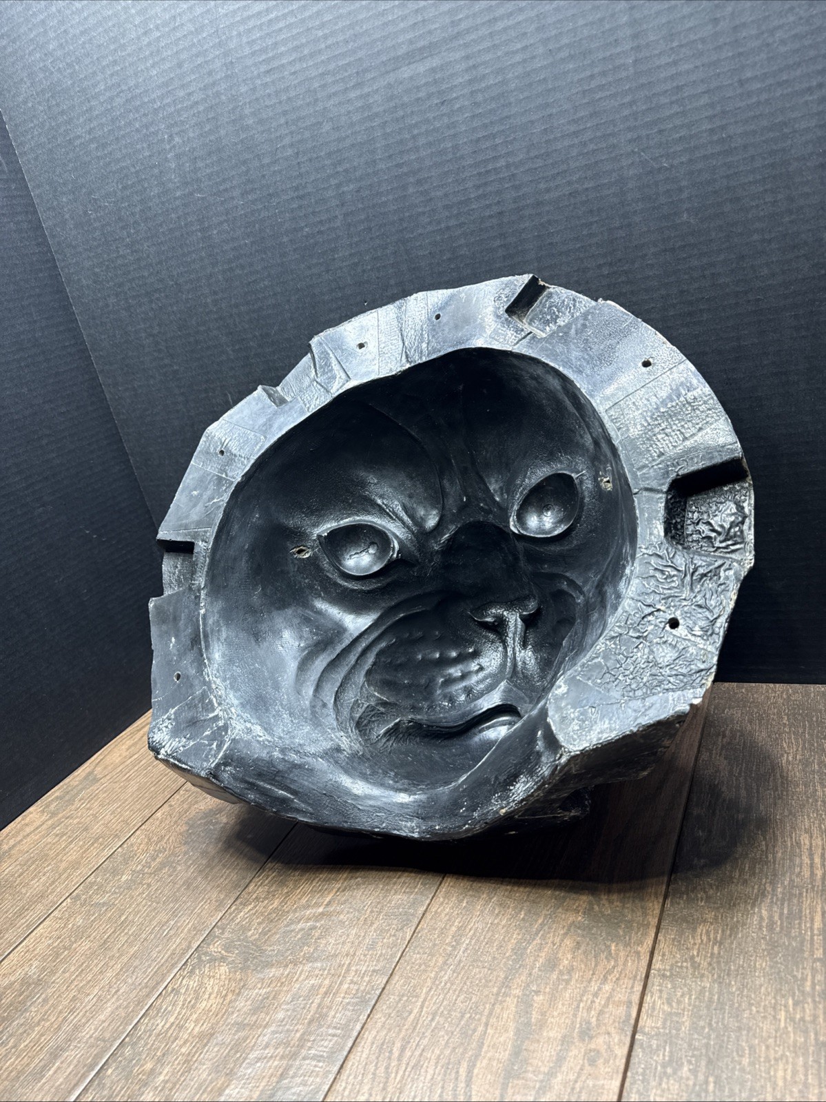 Rare Vintage Fiberglass Lion – Tiger Head Unique Oddities Collectible