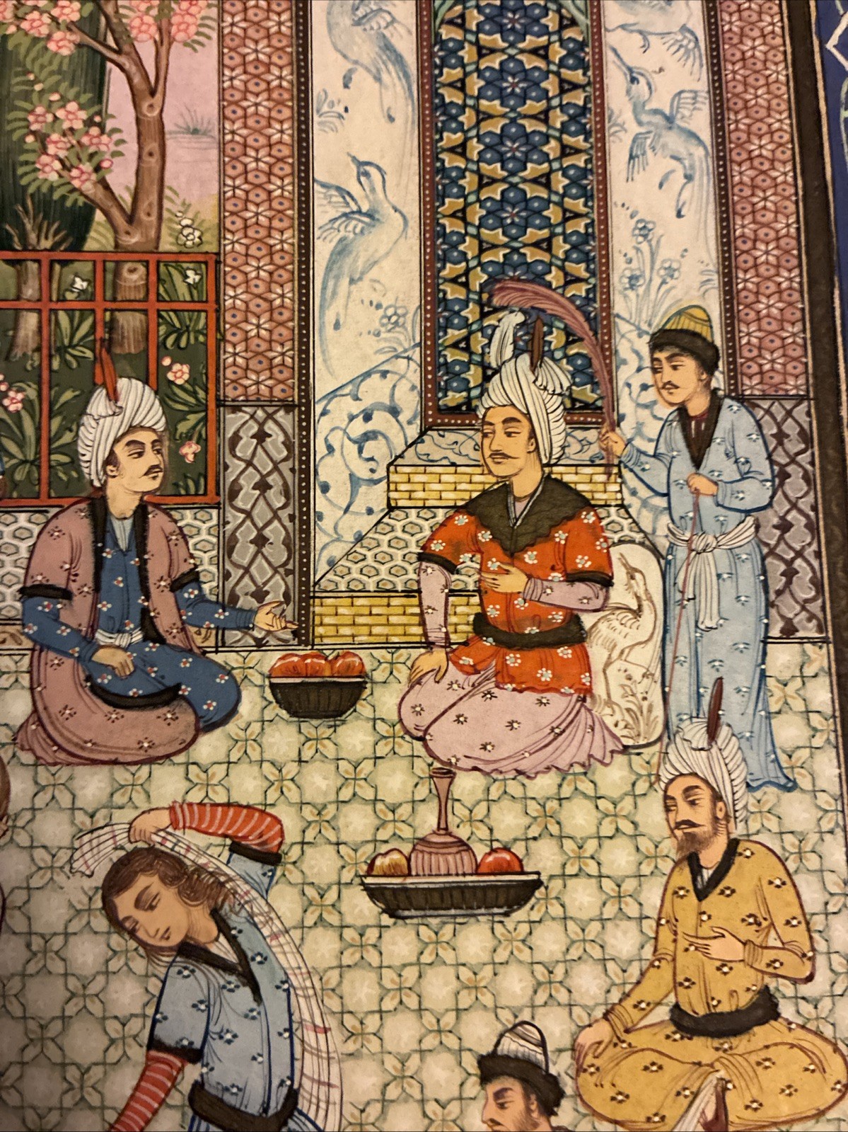 Vintage Artist Masterpiece Signed Rohani Rouhani Miniature Painting