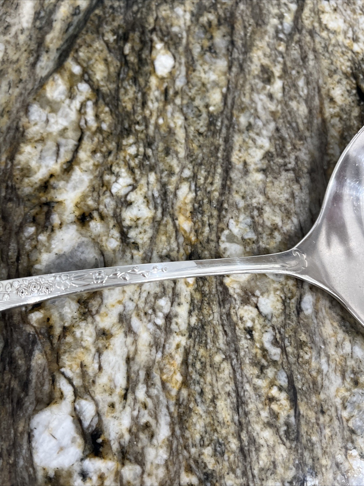 Vintage Reed & Barton #4 Heavy Silverplate Soup ladle 10 7/8″ Pat Nov 4, 1884