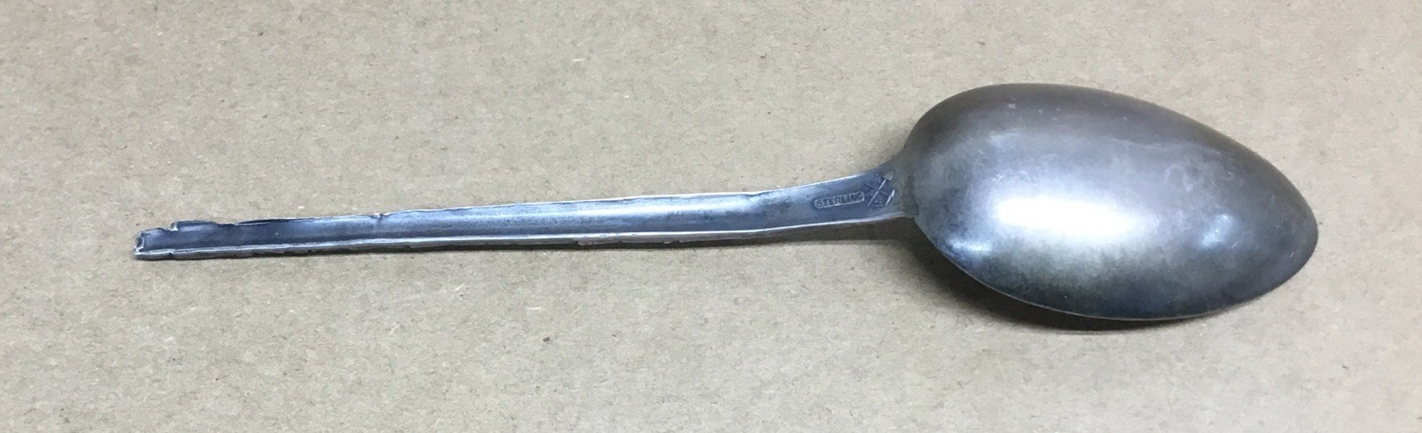 Vintage Sterling Silver Petersburg Alaska Souvenir Spoon Totem Pole ………..[B29-1]