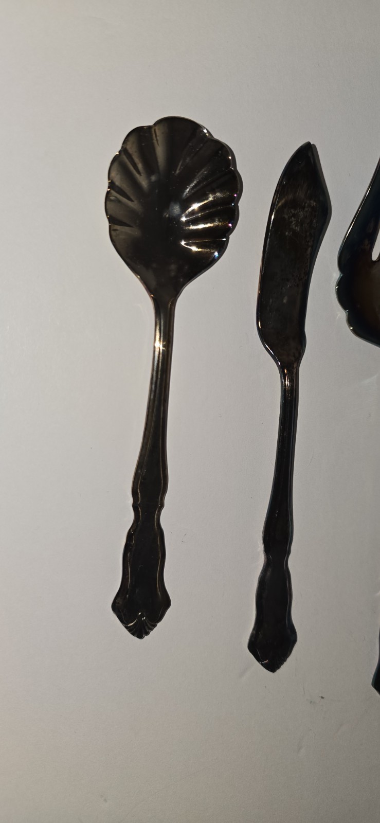 Wallace Silverplate Serving Set Includes 7 Separate Pieces No Monogram
