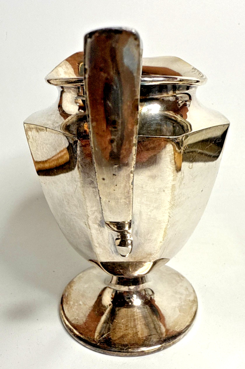 Sheffield Silver Plate Creamer Art Deco 1920’s Dowd-Rodgers #1488 8 Oz.