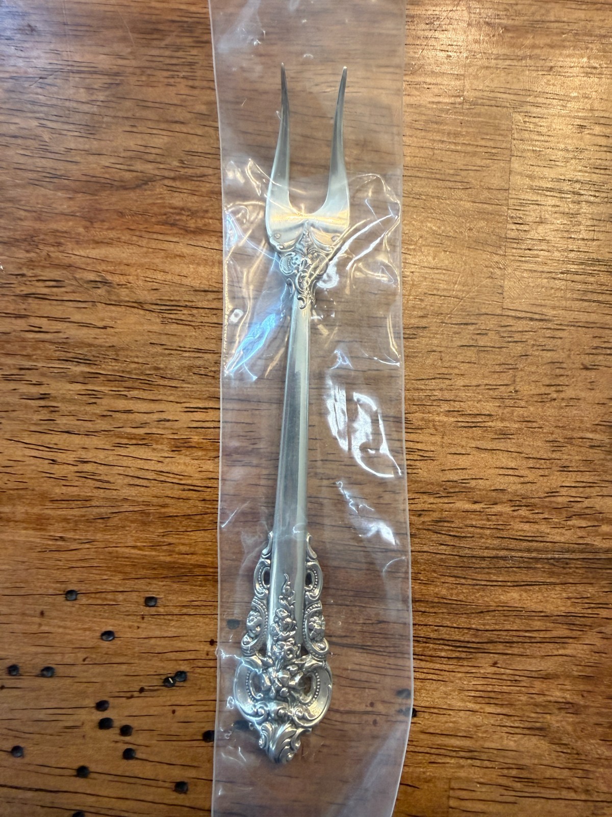 Grande Baroque by Wallace Sterling Silver Flatware Set For 9 Service 50 Pieces