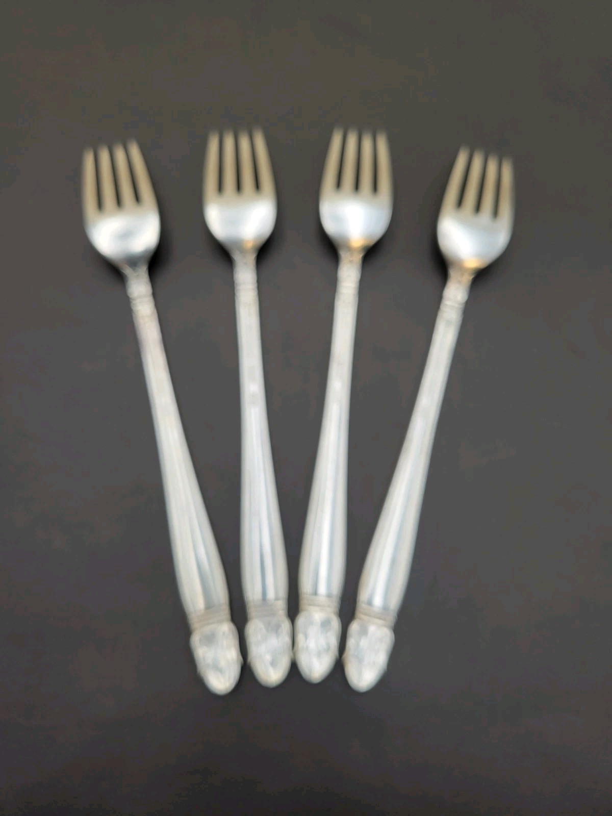 Service for 6 DANISH PRINCESS Silverplate Holmes & Edwards Flatware Set in Case