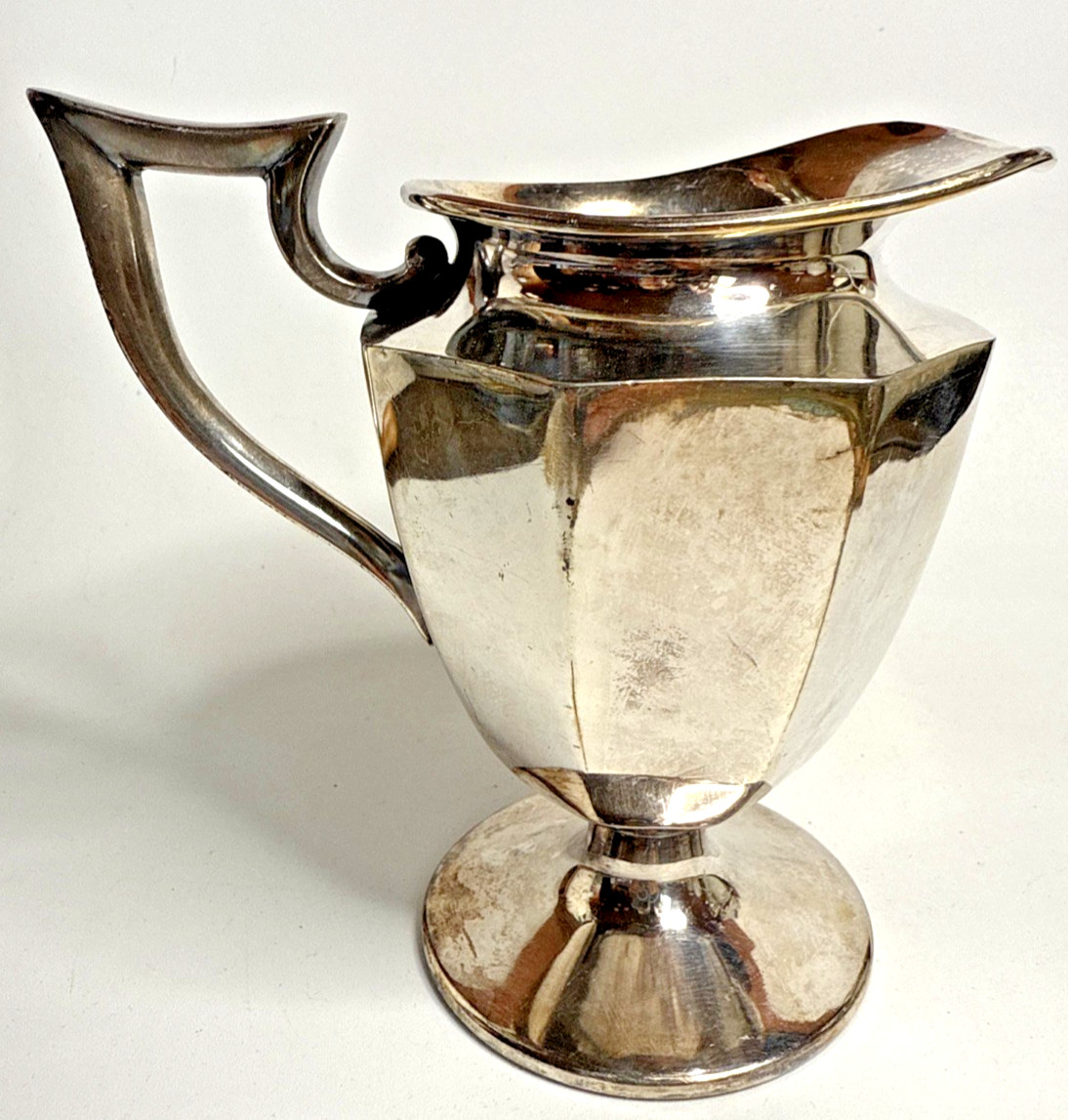 Sheffield Silver Plate Creamer Art Deco 1920’s Dowd-Rodgers #1488 8 Oz.