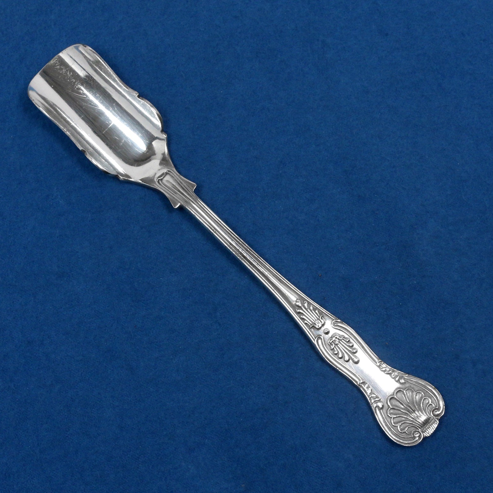 Kings Pattern Silver Plated Cheese Scoop – Cooper Brothers Sheffield England