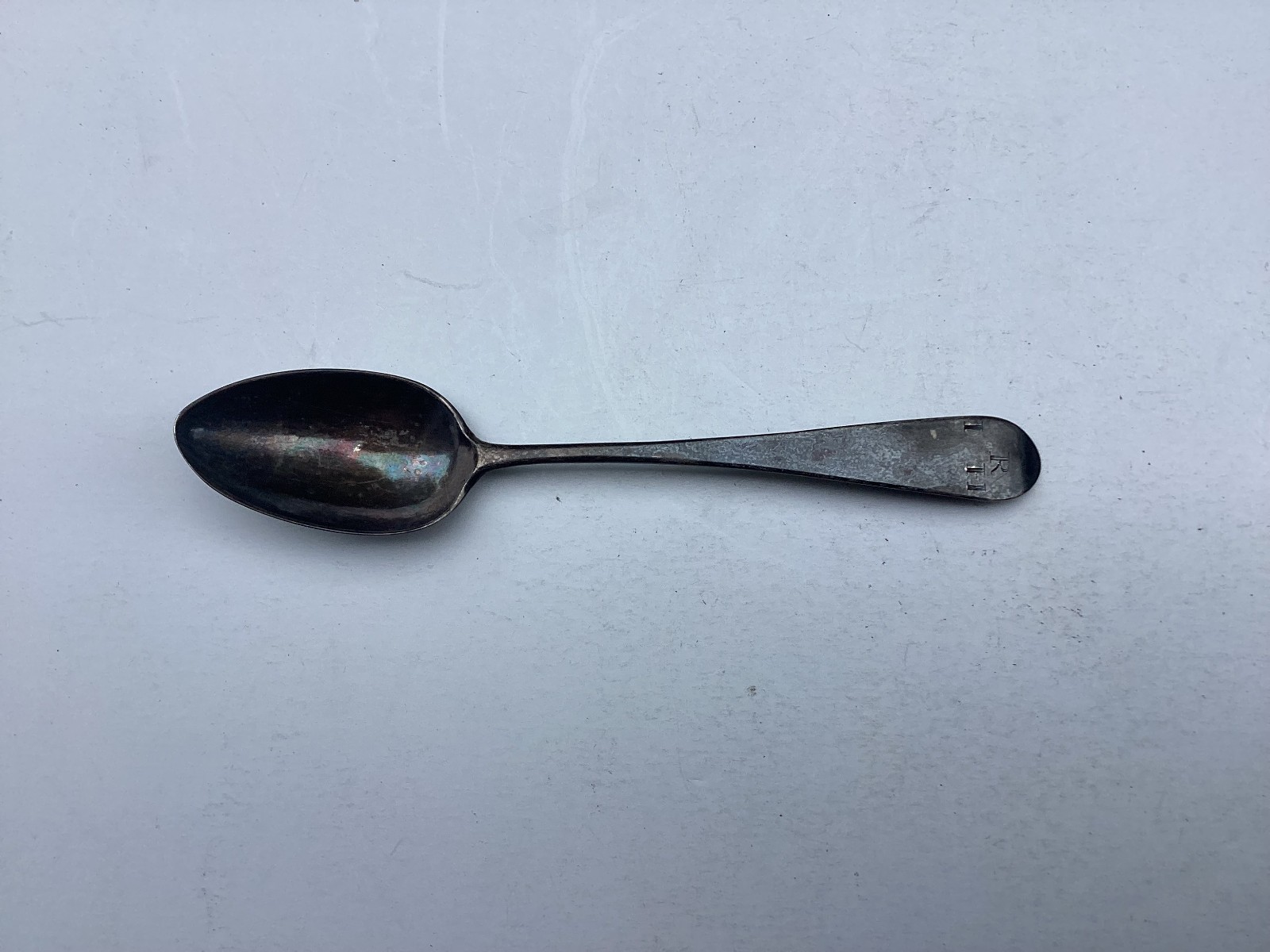 American Coin Silver Spoon ~ Samuel R. Richards, Jr. ~ Philadelphia Pa. c. 1793