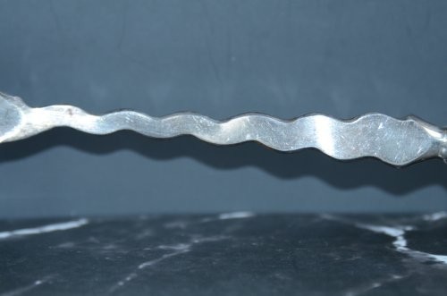 Antique Victorian, Edwardian Mother of Pearl Cheese Scoop