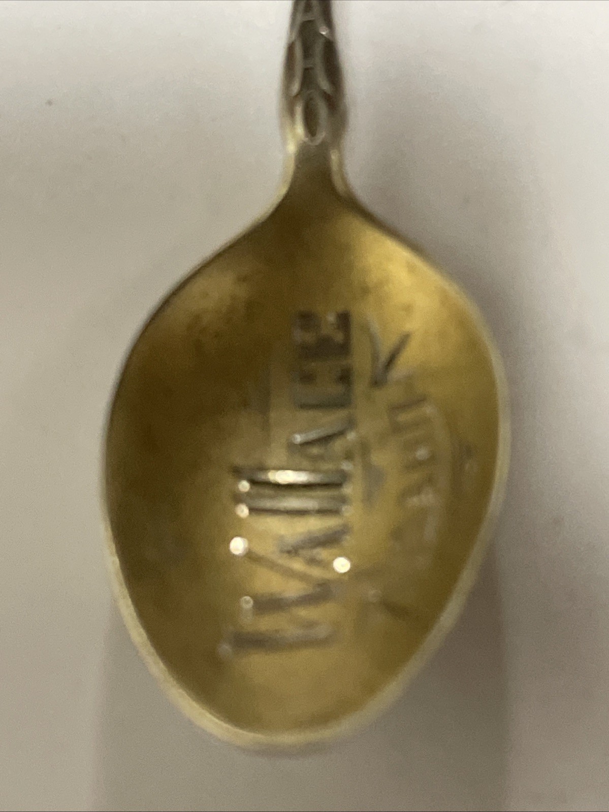 Wallace Idaho Sterling Vintage Souvenir Spoon