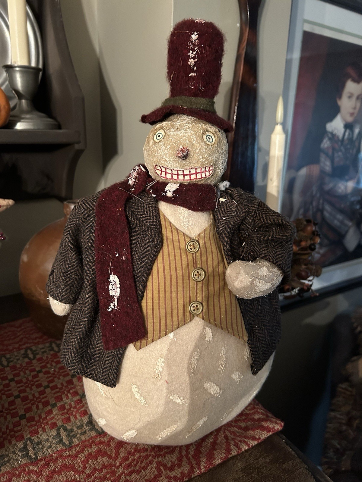 Primitive Snowman