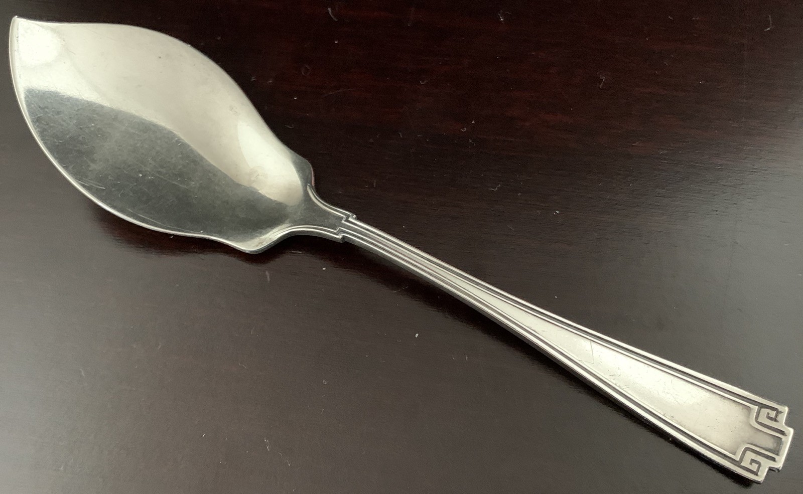 Gorham Sterling Flatware, Etruscan, Jelly Server, 5 5/8 inches