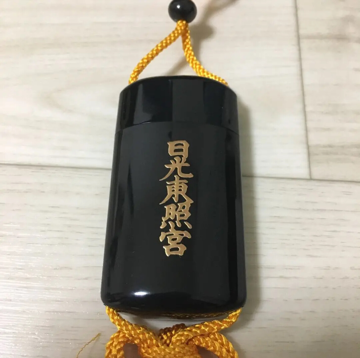 Inro pillbox pillcase japanese samurai medicine case with emblem kanji japanese