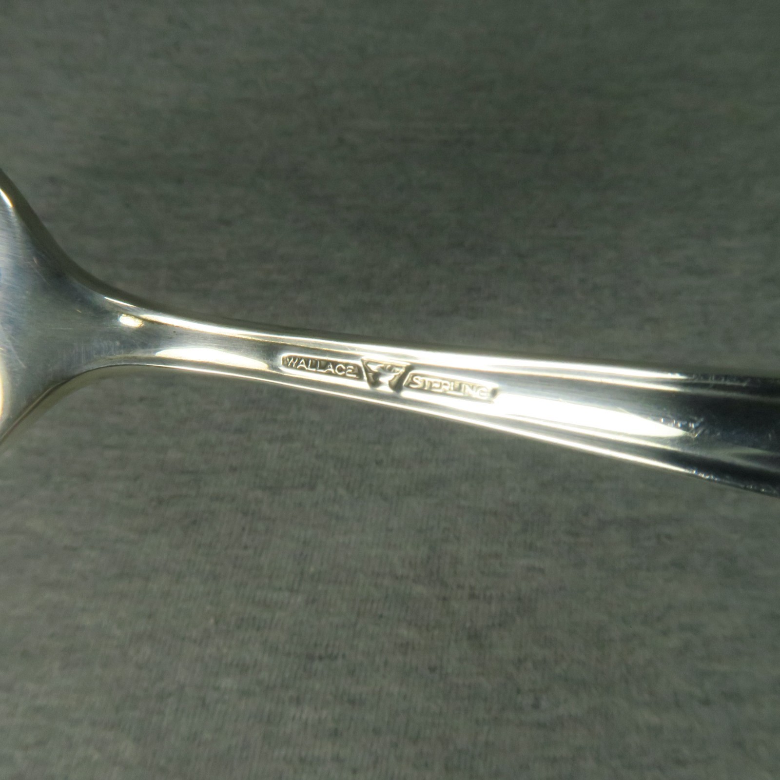 Wallace Sterling Silver Stradivari Serving Fork No Monogram 71 Grams