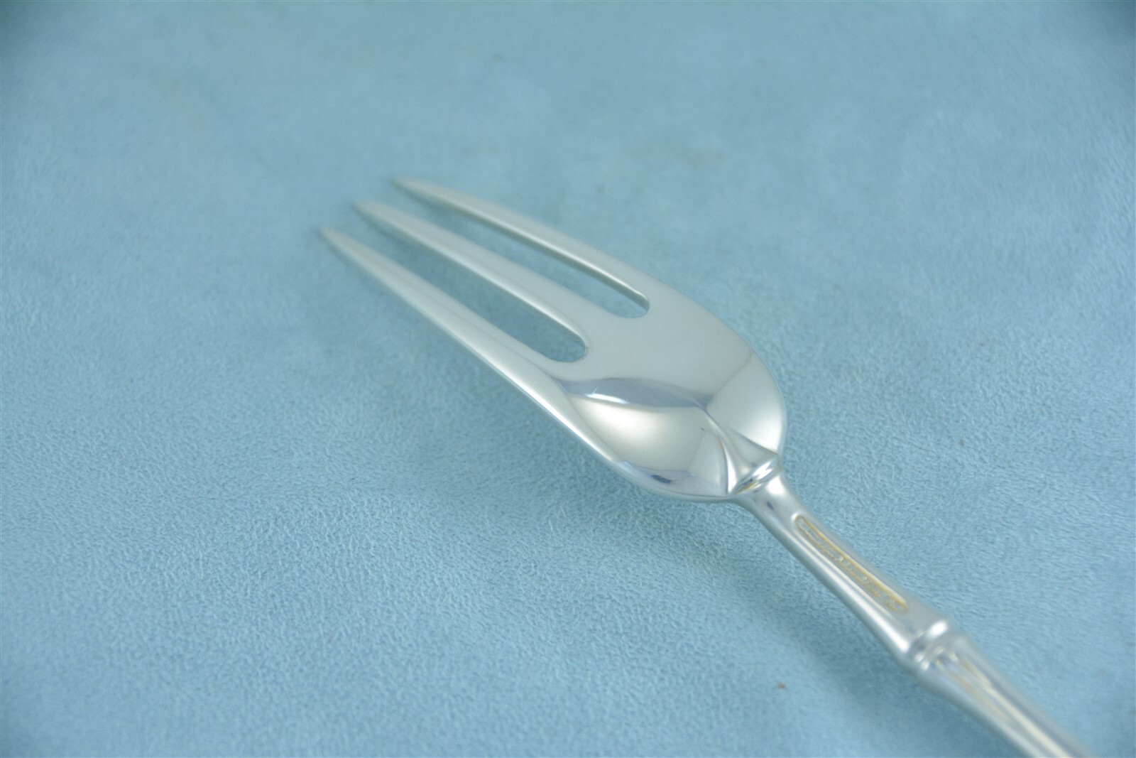 Tiffany Bamboo Sterling Silver 7-3/8″ Dinner Fork No Monogram